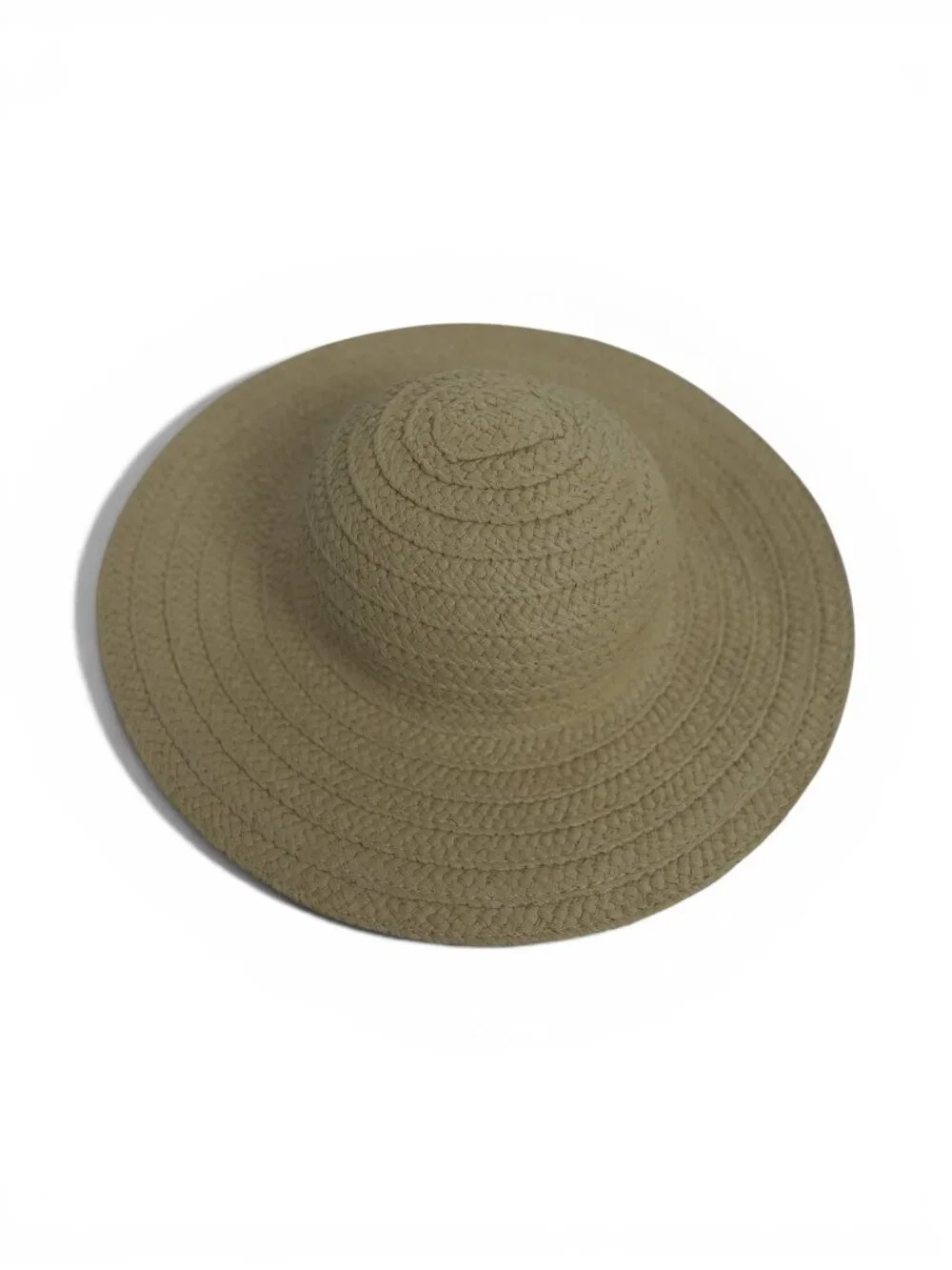 Carter’s Baby Straw Sun Hat 0-3M Natural Wide Brim Summer Cottagecore Chic